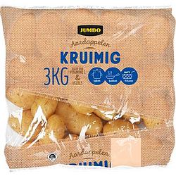 Foto van 1+1 gratis | jumbo aardappelen kruimig 3kg aanbieding bij jumbo