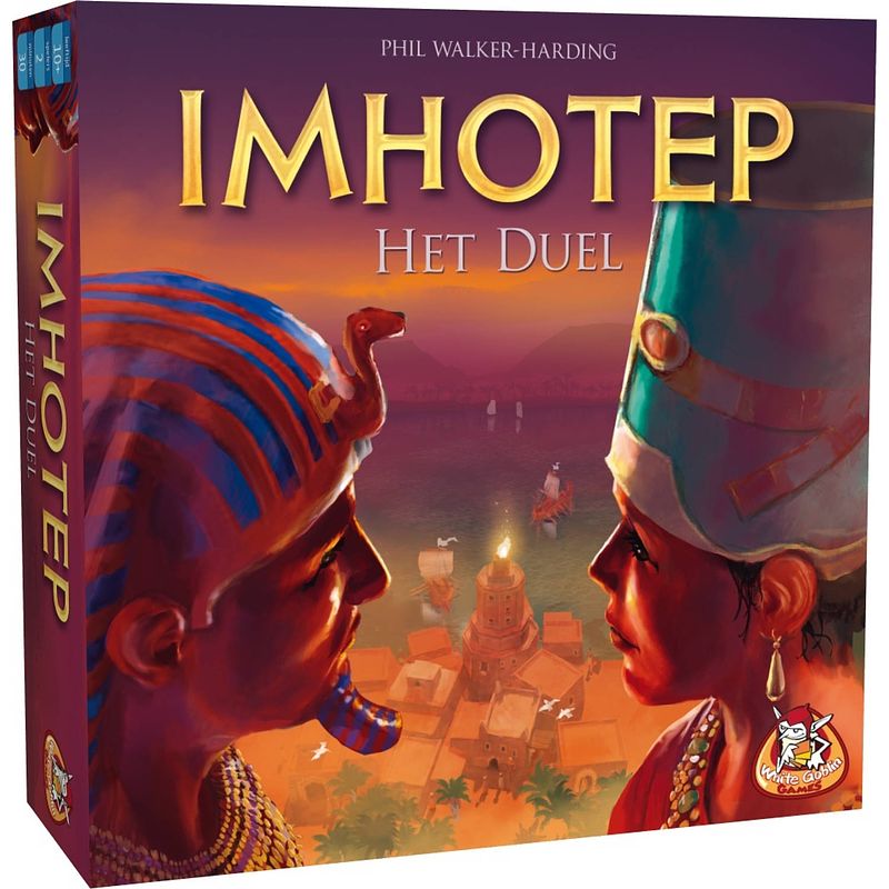 Foto van White goblin games bordspel imhotep - het duel (nl)