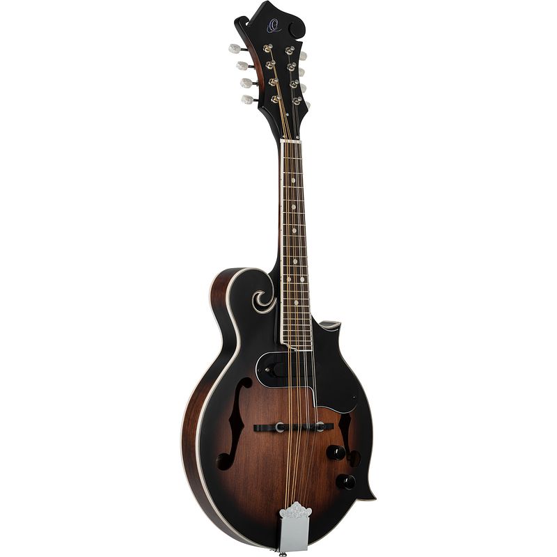 Foto van Ortega americana series rmfe30-wb mandolin elektrisch-akoestische f-stijl mandoline