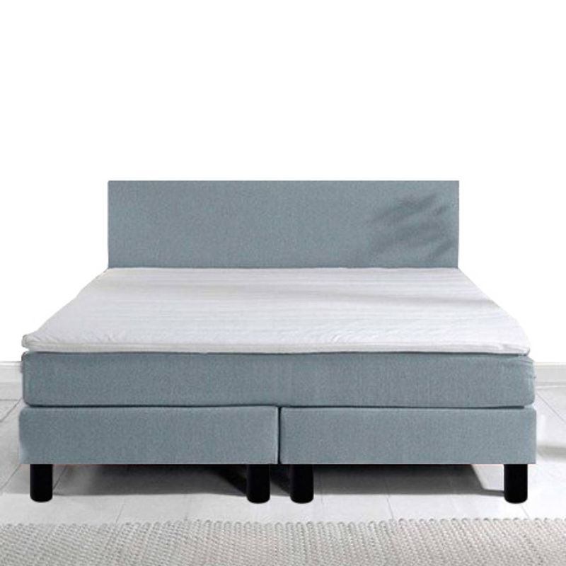 Foto van Goodvibes boxspring 120x210 - licht blauw