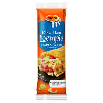 Foto van Mora kip & ham loempia 175g bij jumbo