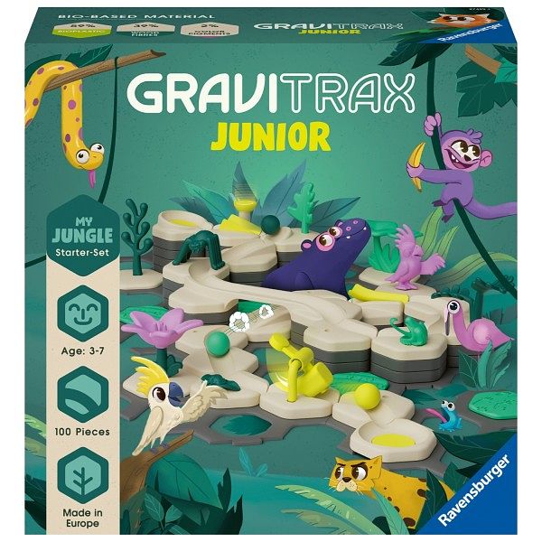 Foto van Gravitrax junior starterset my jungle