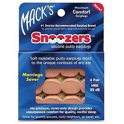 Foto van Macks snoozers silicone putty earplugs