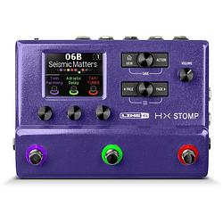 Foto van Line 6 hx stomp purple multi-effect stompbox