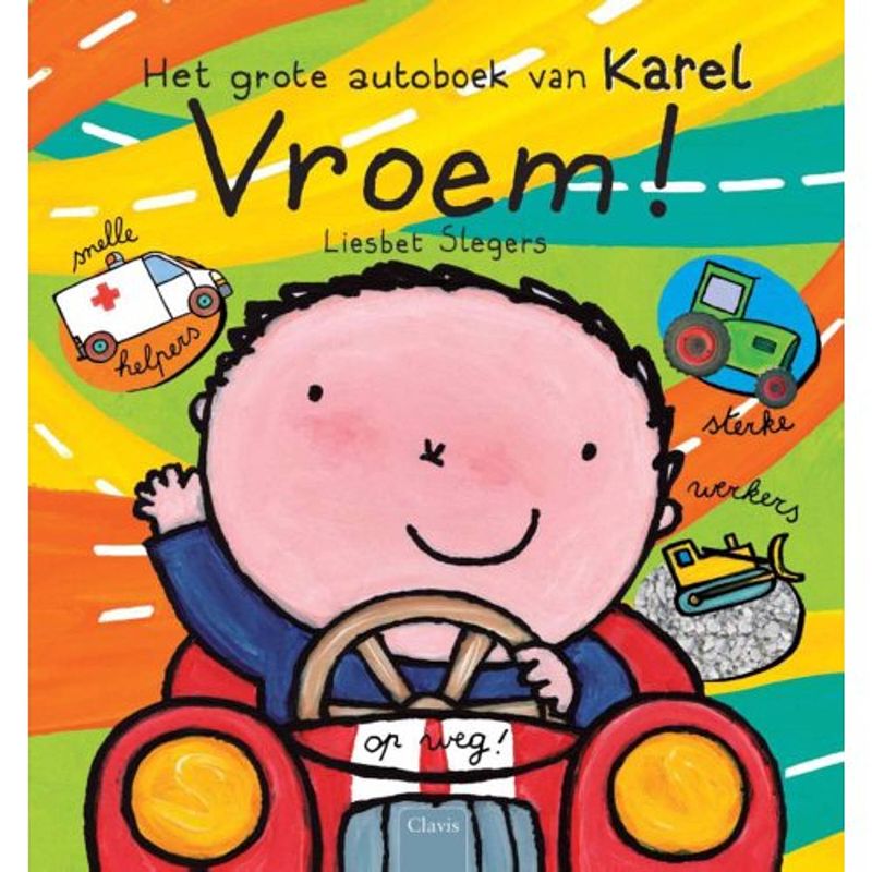 Foto van Vroem! het grote autoboek van karel