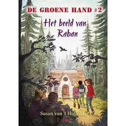 Foto van Het beeld van raban - de groene hand