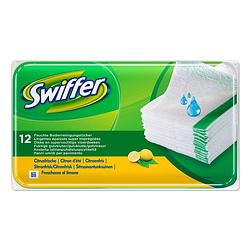 Foto van Swiffer sweeper natte vloerdoekjes navulling - 12st