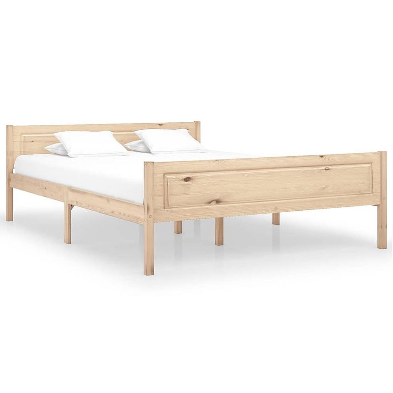 Foto van Vidaxl bedframe massief grenenhout 140x200 cm