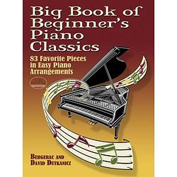 Foto van Hal leonard big book of beginner'ss piano classics 83 favorite pieces in easy piano arrangements