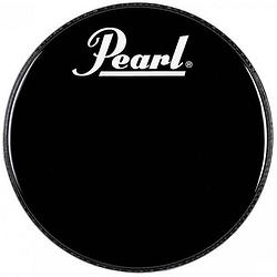 Foto van Pearl eb-20bdpl blackbeat 20 inch bassdrumvel met logo