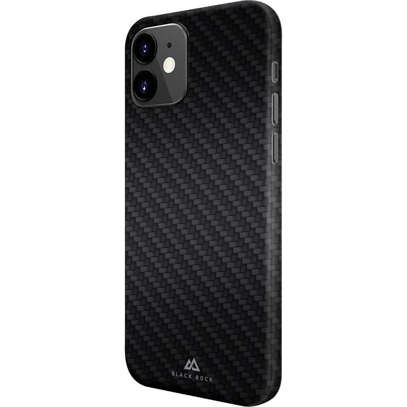 Foto van Black rock ultra thin iced backcover apple iphone 12 mini zwart