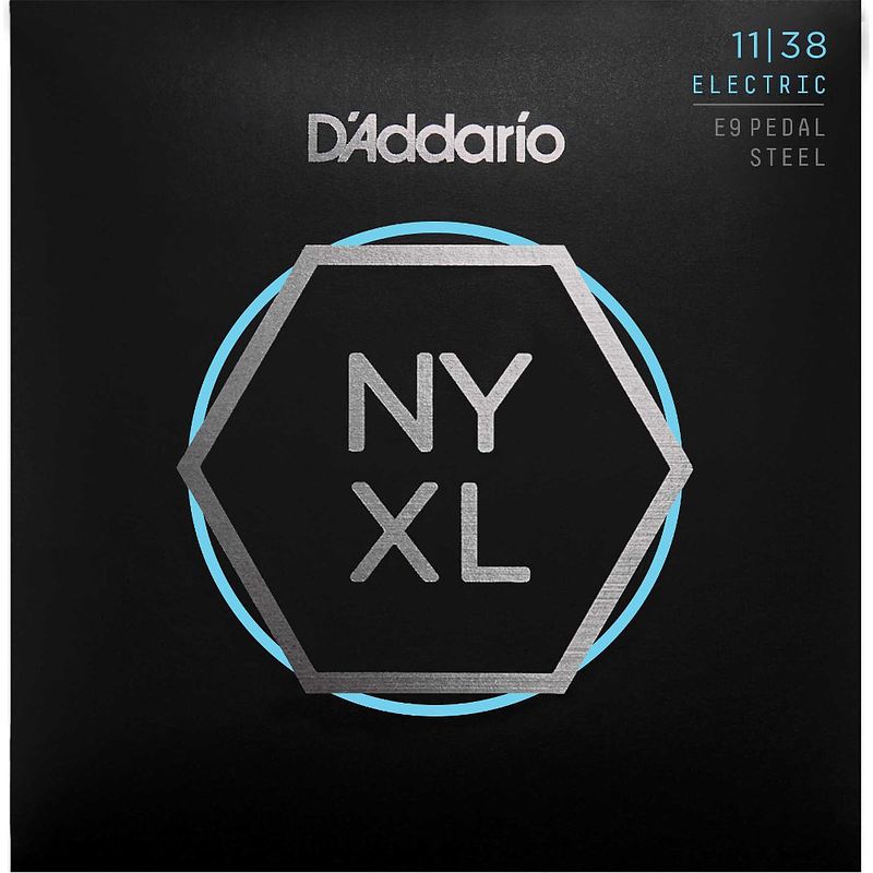 Foto van D'saddario nyxl1138ps e9 snarenset voor 10-snarige pedal steel