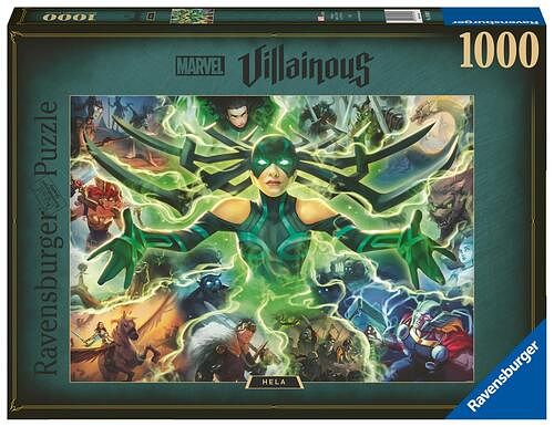 Foto van Marvel villainous - hela (1000 stukjes) - puzzel;puzzel (4005556169030)