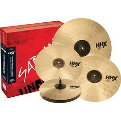 Foto van Sabian hhx complex promotional set vierdelige bekkenset