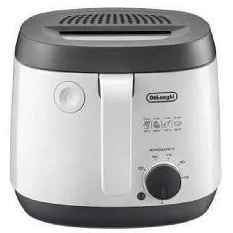 Foto van Delonghi fs3021 elektrische friteuse - capaciteit: 2l - 1800w - kom met antiaanbaklaag