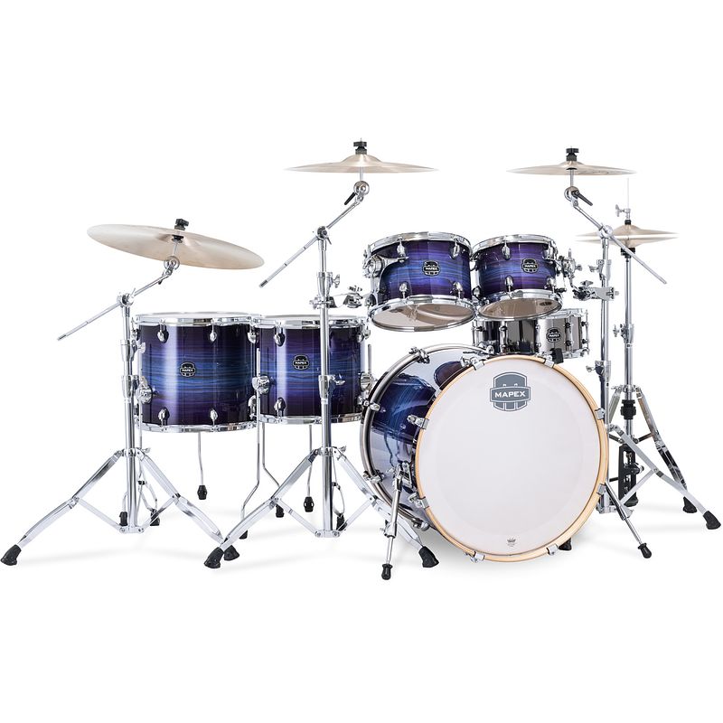 Foto van Mapex armory stage+ night sky burst 6d. fusion shellset