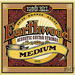 Foto van Ernie ball 2002 acoustic guitar earthwood medium 013 snaren