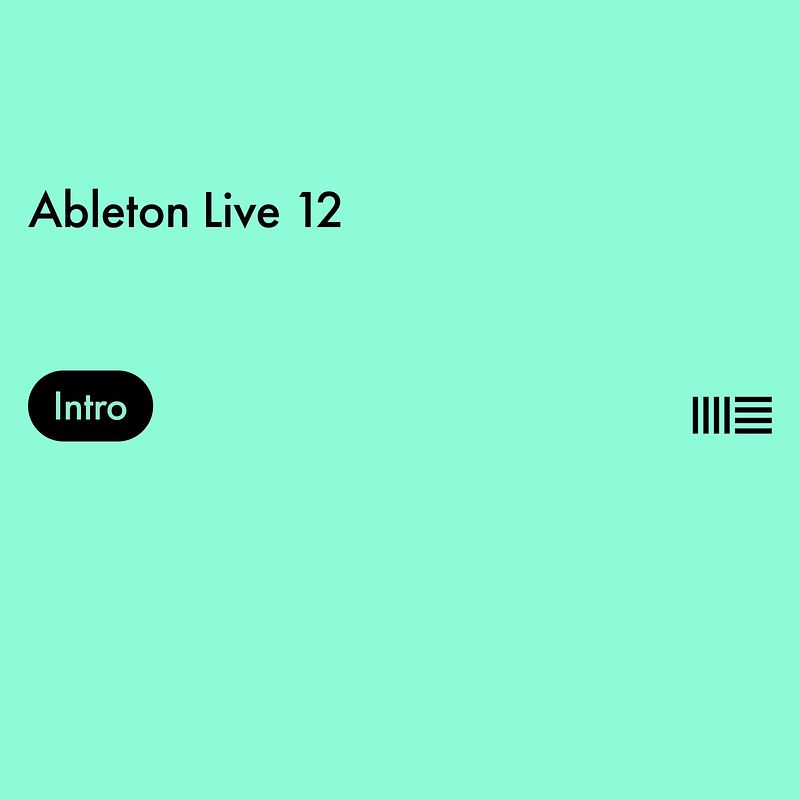 Foto van Ableton live 12 intro (download)