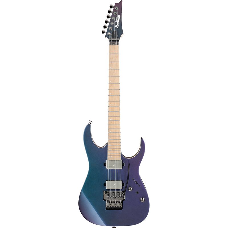 Foto van Ibanez prestige rg5120m-prt polar lights elektrische gitaar met koffer