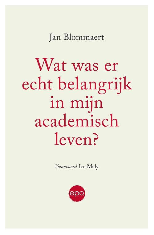 Foto van Wat was er echt belangrijk in mijn academisch leven? - jan blommaert - ebook (9789462672697)