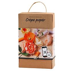 Foto van Creativ company crêpepapier bloemen maken kit