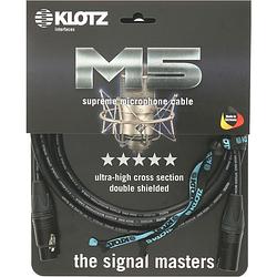 Foto van Klotz m5-03 switchcraft xlr 3p - xlr 3p microfoonkabel 3 meter