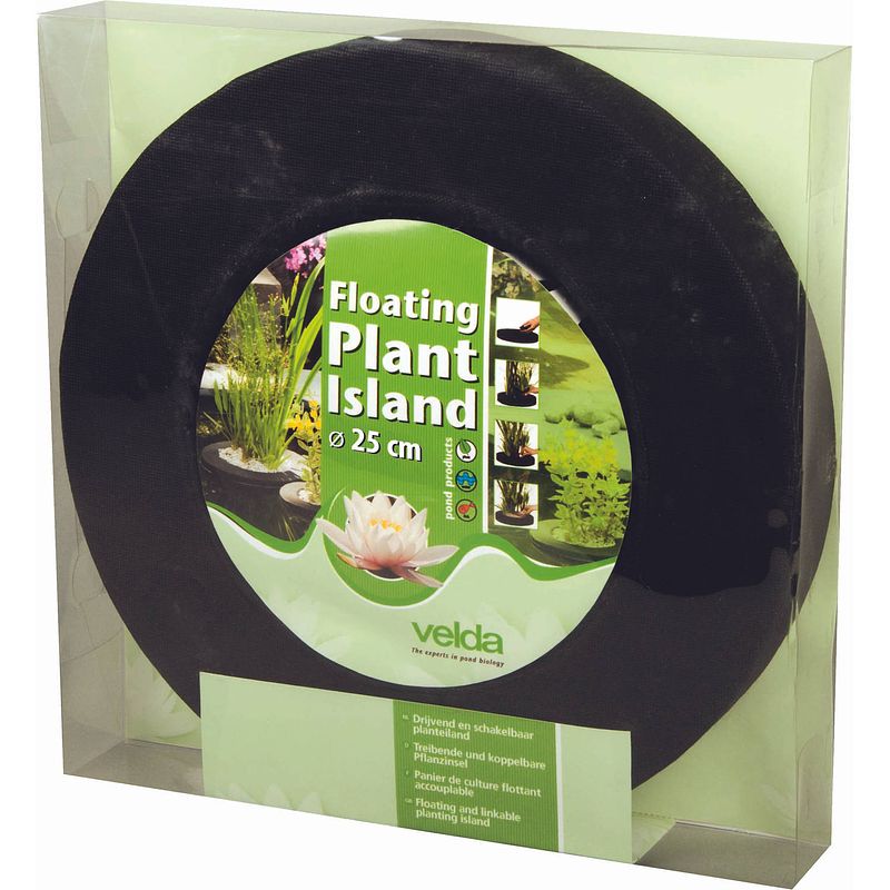 Foto van Velda - floating plant island 25 cm new