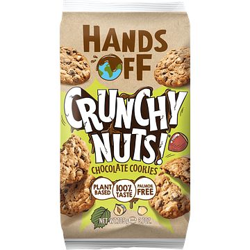 Foto van Hands off crunchy nuts! chocolate cookies 105g bij jumbo