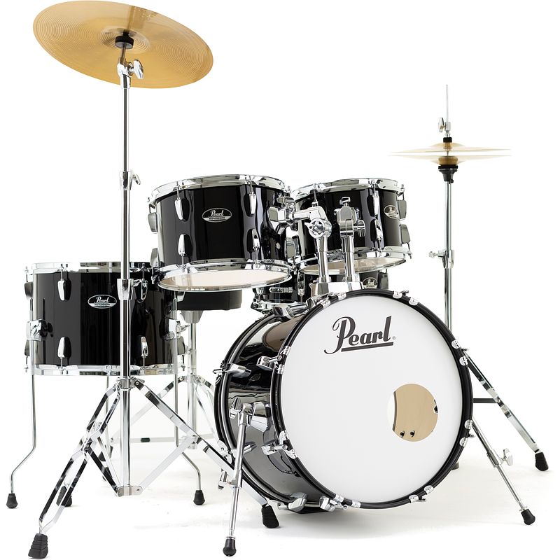 Foto van Pearl rs585c/c31 roadshow jet black drumstel