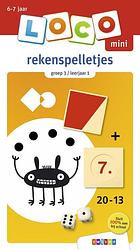 Foto van Loco mini rekenspelletjes groep 3 / leerjaar 1 - paperback (9789048748747)