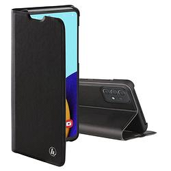 Foto van Hama booklet slim voor galaxy a52 telefoonhoesje zwart