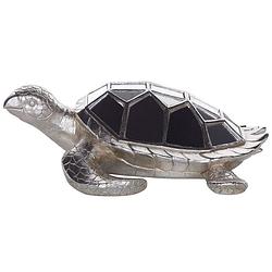 Foto van Beliani tortoise - decofiguur-zilver-polyresin