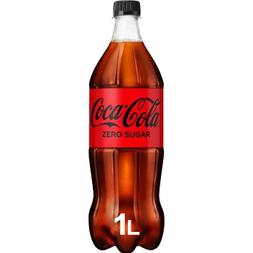 Foto van 2 voor € 3,00 | cocacola zero sugar 1l aanbieding bij jumbo