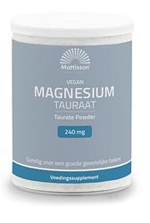 Foto van Mattisson vegan magnesium tauraat