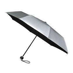 Foto van Minimax paraplu windproof handopening 100 cm zilver/zwart
