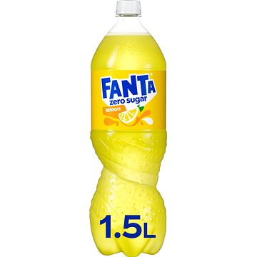 Foto van Fanta lemon no sugar pet fles 1, 5l bij jumbo