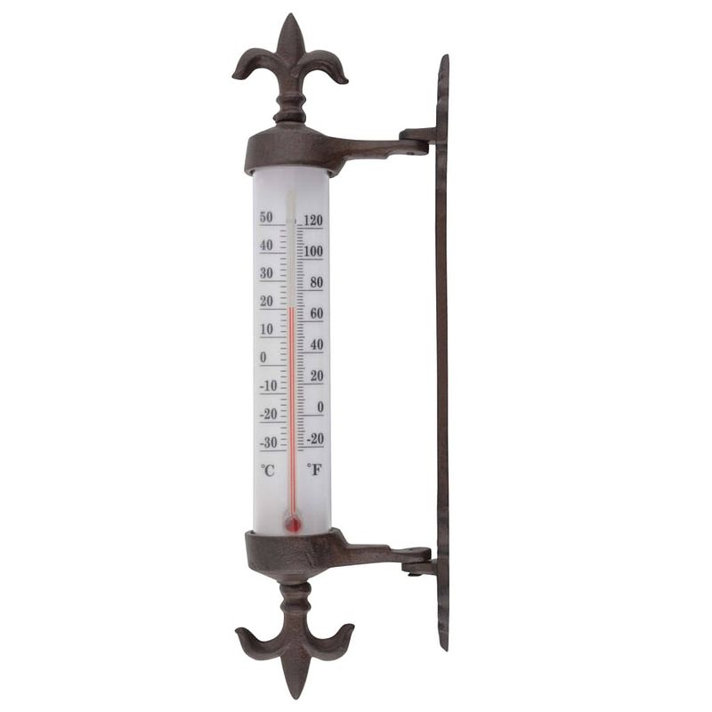 Foto van Esschert design raamkozijnthermometer gietijzer