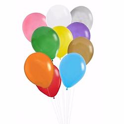 Foto van 50 stuks ballonnen in verschillende kleuren - ballonnen