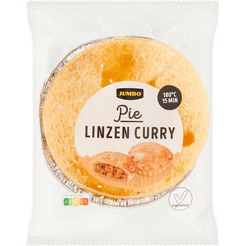 Foto van Jumbo pie vega linzencurry 200g