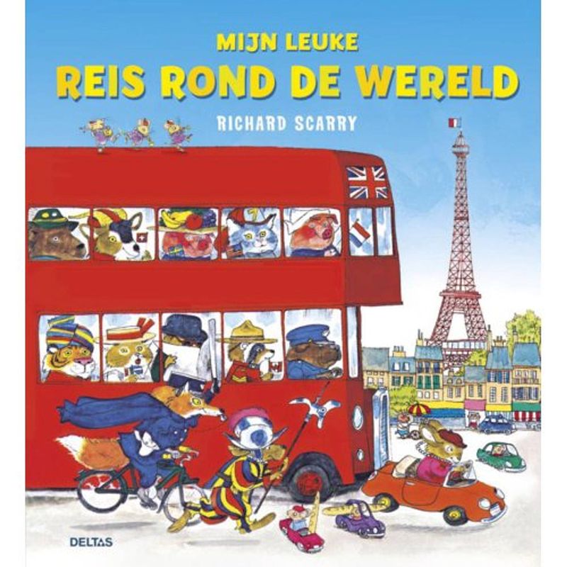 Foto van Mijn leuke reis rond de wereld - richard scarry