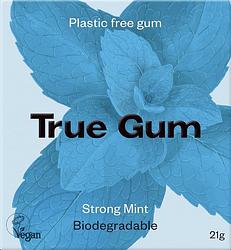 Foto van True gum strong mint