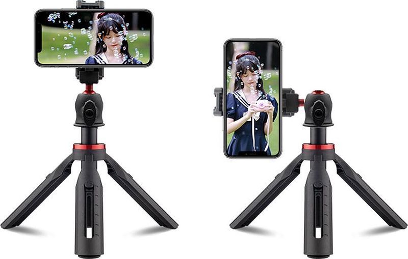 Foto van Gizomos bluetooth selfiestick en tafelstatief gp-16st