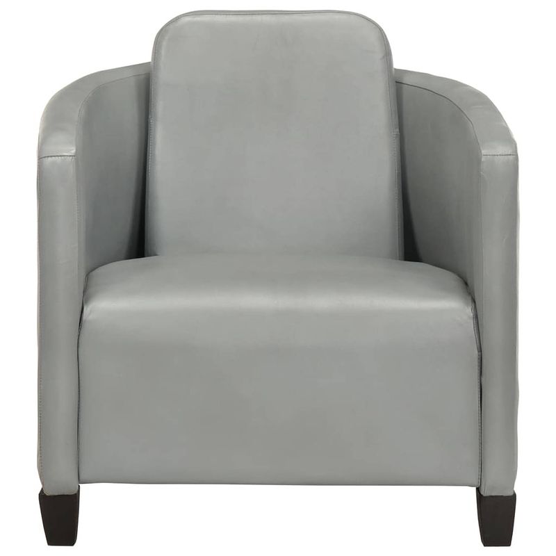 Foto van The living store fauteuil - armstoel - 66 x 70 x 67 cm - grijs