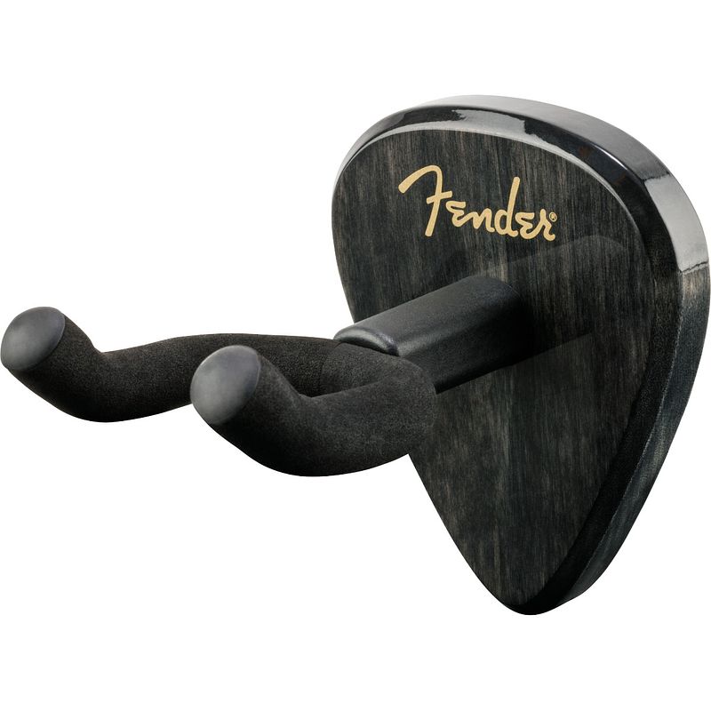 Foto van Fender 351 guitar wall hanger black universele muurbeugel voor gitaar