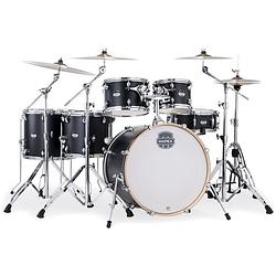 Foto van Mapex mars maple stage plus matte black 6d. shellset