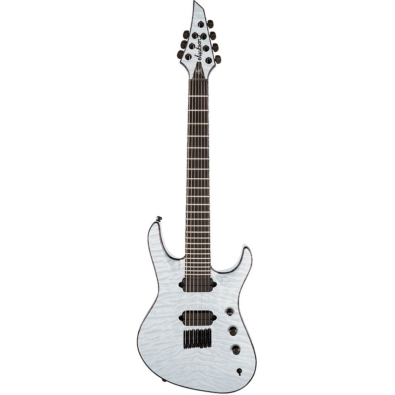 Foto van Jackson chris broderick soloist ht7 trans white eb