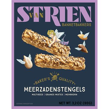 Foto van Van strien roomboter meerzadenstengels 90g bij jumbo