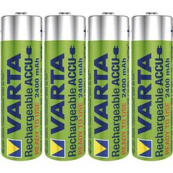 Foto van Varta ready2use hr06 oplaadbare aa batterij (penlite) nimh 2400 mah 1.2 v 4 stuk(s)