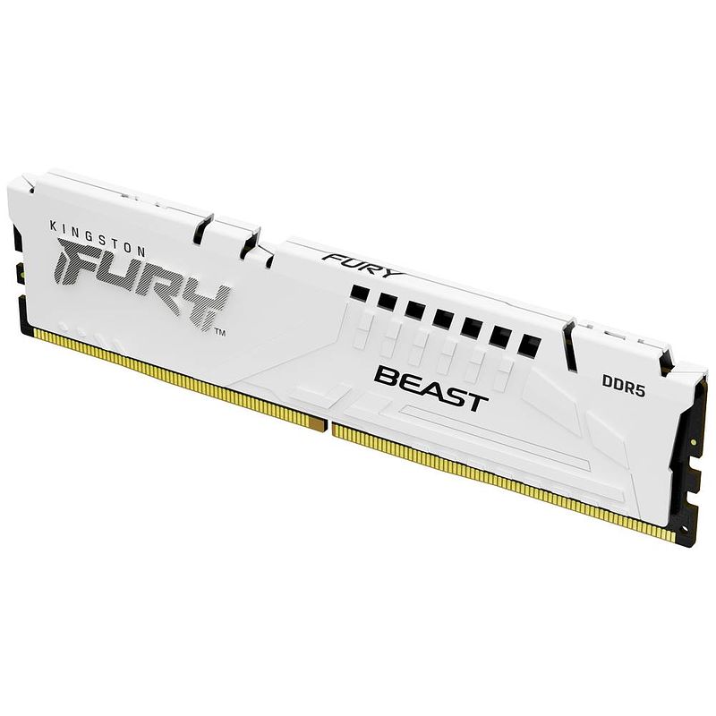 Foto van Kingston fury beast werkgeheugenmodule voor pc ddr5 32 gb 1 x 32 gb on-die ecc 6000 mhz 288-pins dimm cl36 kf560c36bwe-32