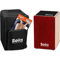 Foto van Sela se 185 en primera brown cajon set + tas, pad, engelstalig boek